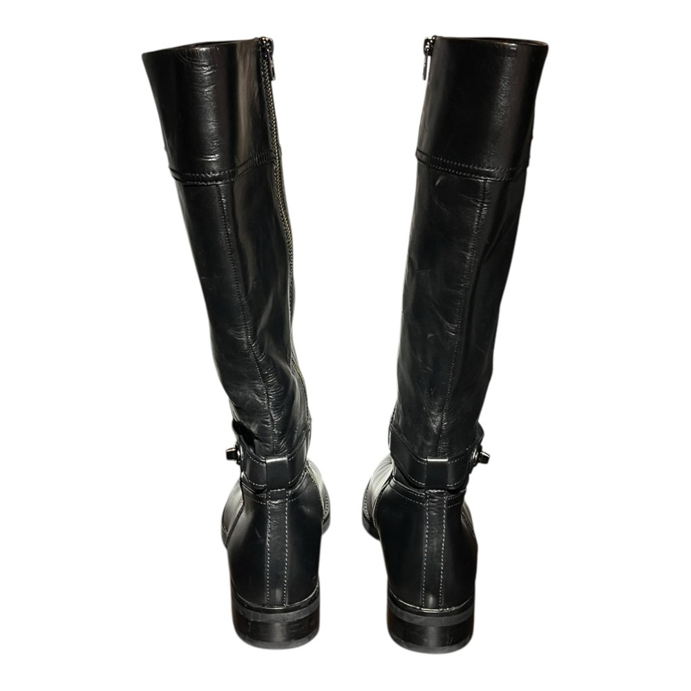 Coach Woman’s Eva Skinny Calf Leather Boot - Equestrian Size 10 - Picture 4 of 13